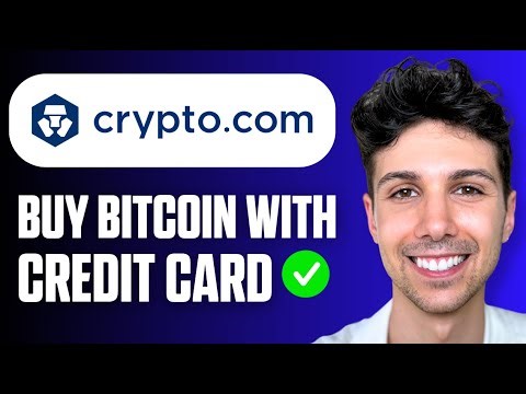 How To Buy Bitcoin With A Credit Card On Crypto.com (Easy Guide 2025)