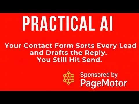 Your Contact Form Sorts Every Lead and Drafts the Reply. You Still Hit Send.
