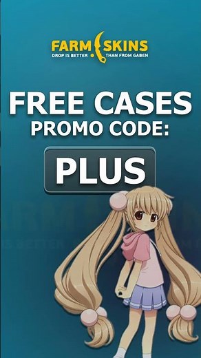 FARMSKINS promo code 2025 - ''PLUS'' up to bonus cases (FARMSKINS bonus code)