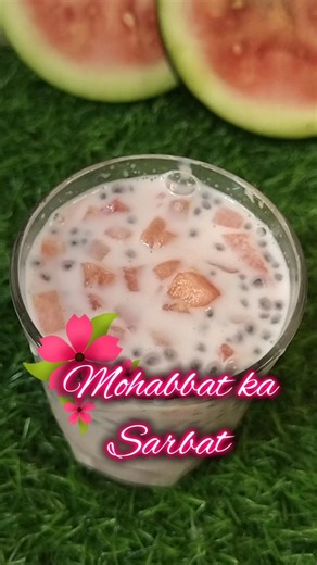 Mohabbat ka Sarbat - Holi special sarbat #sarbat #holispecial #mohabbatkasarbat #watermelon #viral