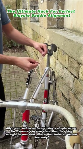 The Ultimate Hack For Perfect Bicycle Saddle Alignment
