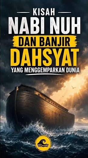 Kisah Nabi Nuh dan Banjir Dahsyat yang Menggemparkan Dunia #KisahNabiNuh #NabiNuh #KisahIslam #Islam