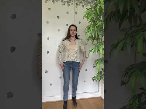 Comment faire une veste en granny au crochet 🧶 Modèle Passion Niveau débutant Super facile rapide