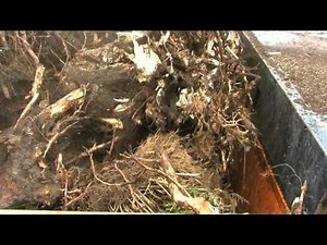 M&J 4000 Shredder green waste and tree stumps