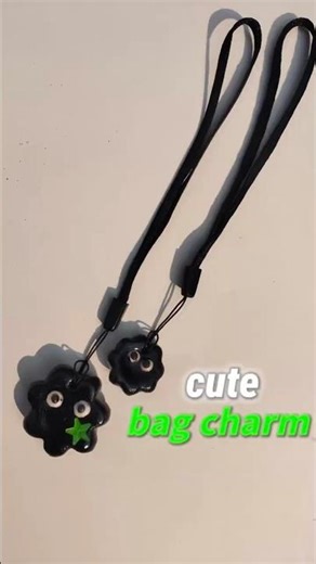 DIY Clay Keychain 🌟 | Easy Cute Clay Craft | Aesthetic Keychain Making | #ClayKeychain #DIYClayCraft