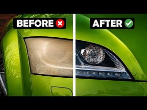 How to Restore Cloudy Headlights PERMANENTLY ✅