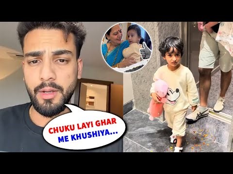 Elvish Yadav House Fills Happiness as Chukku & Nephew😍 Arrive From Thailand Vlog