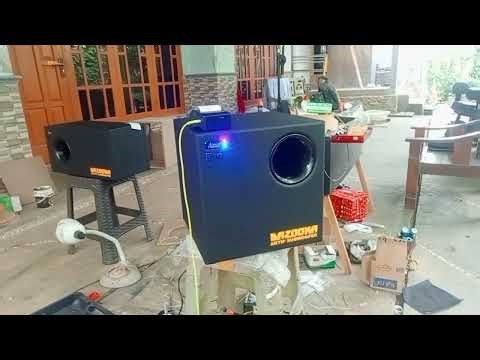 Bazooka 8 inch dobel speaker Model premium