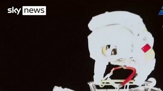 Chinese astronaut Wang Yaping has become the country's first female astronaut to walk in space.