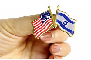 Israel   USA Double Waving Crossed Flags Friendship Lapel Pin - Made in USA Unity Pin America and Israel Flags | Friendship Pin Jewish Art - Etsy
