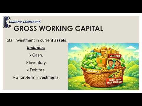 Working Capital Management Part 3 | Gross WC, Net WC & Importance Explained