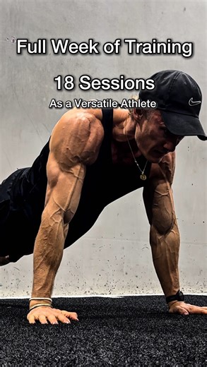 Dan Natura | Versatile Athlete | No Rest Days on Instagram: "Full week of training - 18 sessions - 1 week out from the GC Half Marathon - As a Versatile Athlete 🤟🏽⤵️🤟🏽 🥊 Skills Development 🥋 > 5 sessions of boxing 🥊 > 2 sessions of Judo 🥋 > ~7 hours > ~ 3613 calories burnt 🔥 🏋🏼‍♂️ Strength > 5 sessions > 5.5 hours > ~2515 calories burnt 🔥 🏃🏼‍♂️Cardio - Running > 3 sessions > 42 kms > 4 hours 5 minutes > ~3600 calories burnt 🔥 🥷 Versatile Training and Active Recovery > 2 swimming
