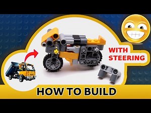 Little MotoGP (Lego 42147 Dump Truck alternate) + How To Build (Instruction)