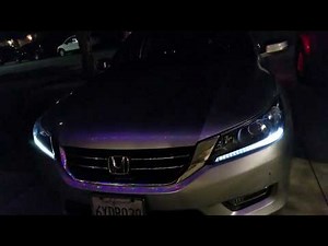 Strobing turn signals.