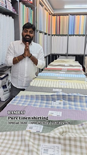 Mallu Aribenchi on Instagram: "Urban linen hub RAMRAJ Pure Linen Shirting Order online 7090 60 7020 7090 60 7023 9538 24 5678 Customised stitching also available Urban Linen Hub Opp to Tahashildar office Lakkam complex mudhol-587313 Bagalkot district Karnataka state PAN INDIA 🇮🇳 FREE SHIPPING NO COD 100% META VERIFIED SELLER OUR MOTTO: PREMIUM CLOTHINGS AT BEST EVER PRICES #LINEN #LINENLOVE #PREMIUMCLOTHING #SHIRTING #SUITING MENSWEAR MENSFASHION MUDHOL BAGALKOT BIJAPUR BELAGAVI HUBLI KARNATAK