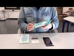 Hydrogel Schutzfolie Erklärung und Anleitung auf Deutsch