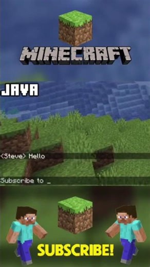 Part..86...Java vs Bedrock–🏆The BIG Differences Explained! #minecraft