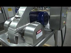 M1354 - Fitzpatrick Fitzmill DASO6 7.5HP Stainless Steel Hammer Mill