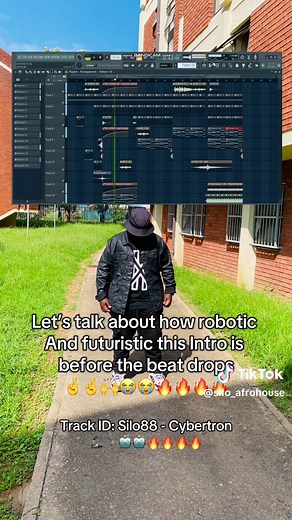 Futuristic Afro House Beats with Robots