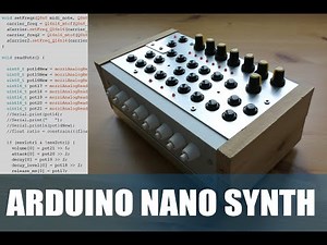 Arduino DIY synth lo-fi, sequencer and drum machine