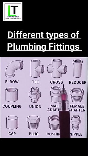 Different types of plumbing fittings