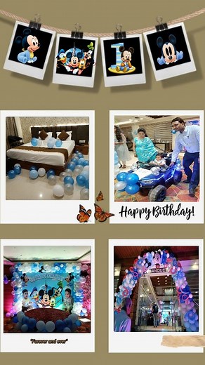 Akash kashyap | Mickey Mouse balloon decorations are a popular choice for themed parties, especially for children's birthdays. Here are a few ideas: 1.... | Instagram