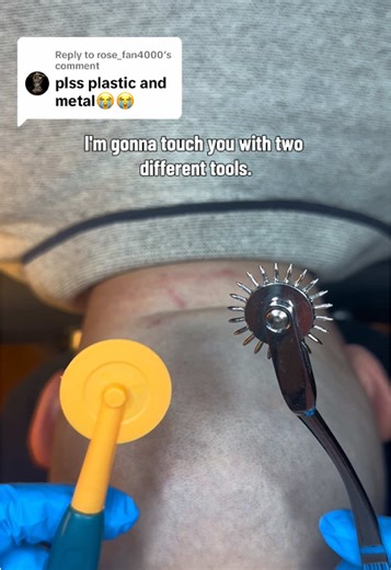 Replying to @rose_fan4000 thanks for the request! Plastic or metal | ASMR Medical Roleplay for deep relaxation | Personal attention to pamper you 🫠💤💙🫶 #asmr #asmrforsleep #asmrvideo #fyp #asmrpersonalattention