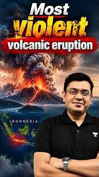 Anak Krakatau Erupts! Why Indonesia Is the World’s Volcano Hotspot | UPSC 2027-28 | Mukesh Jha