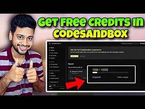How To Get Unlimited Credits in CodeSandBox | CodeSandbox Minecraft Server