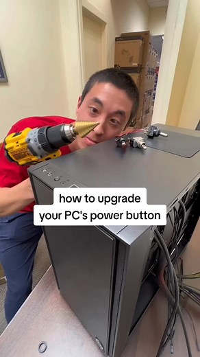 tutorial on how to upgrade your PC's power button with switches from Center #pc #pctips #pcbuilding #mryeester | mryeester | Facebook