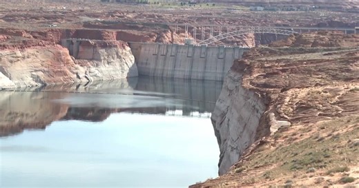 Lake Powell drops 36 feet in one year as water crisis deepens