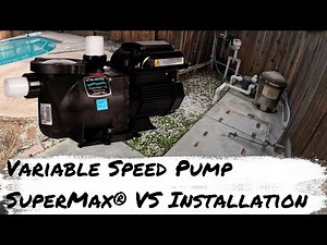 How to install Variable Speed Pump Supermax VS