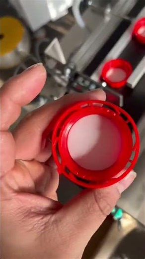 Automatic cap wadding machine