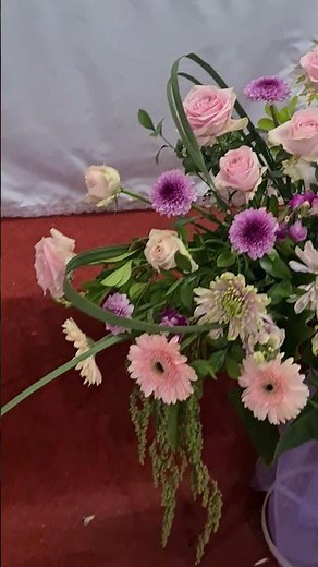 Church Altar flowers Arrangement, Rangkaian Bunga Altar