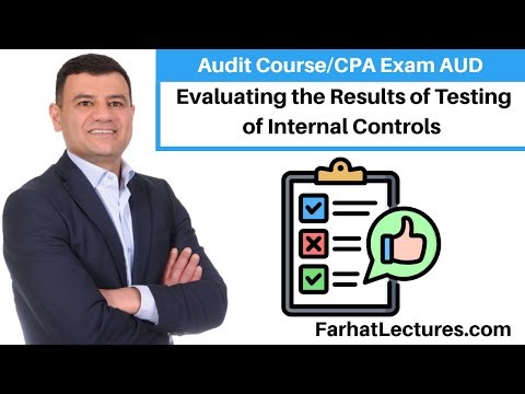 📊 Evaluating the Results of Testing of Internal Controls | AUD