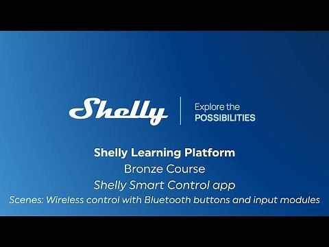 14.2 - Shelly Smart Control app – How to create automations (scenes) - Wireless control from inputs
