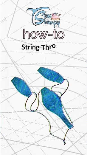 Quickie Tutorial: Monokini Bikini Sling Onesie | Adjustable Cords + Bead Accents