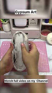 DIY Gypsum Craft For Beginners | How to Use Silicone Molds Perfectly #shorts