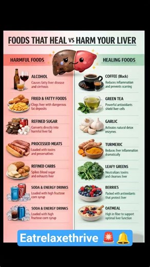 Dietitian Reveals the Best & Worst Foods for Your Liver #HealthyLiver #NutritionTips