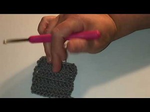 How to Crochet the Front Loop Double Crochet Stitch Tutorial - Crochet basics