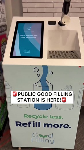 You asked, we delivered! 🗣 We now have a publicly accessible Good Filling Station located in Charlestown at Hood Park! #refillable #refillnotlandfill #saynotoplastic #massachusetts #charlestownma #bostontiktok #refillrevolution #refillstation #bostonbusiness