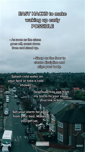 rise app helped me a lot with my sleep 🥱 you should try it link is in bio #lawofact #fyp #sleep