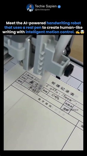 AI Handwriting Robot Perfectly Replicates Human Writing with Incredible Precision 🤖✍️🧠