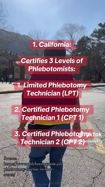 States that require certification or license to work as a Phlebotomist 💉🅰️🅱️🆎🅾️🩸🏥🩺⚕️#phlebotomist #phlebotomist #phlebotomistlife #phlebotomystudent #phleblife #phlebotomystruggles #ConSantanderConecto