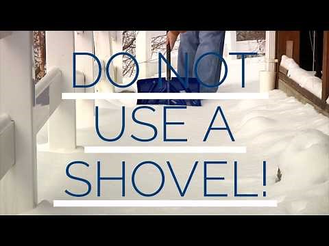 Tutorial: How to Clean Snow on Your Pool Cover