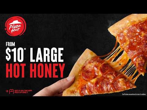 Hot Honey Is Back at Pizza Hut From $10*!