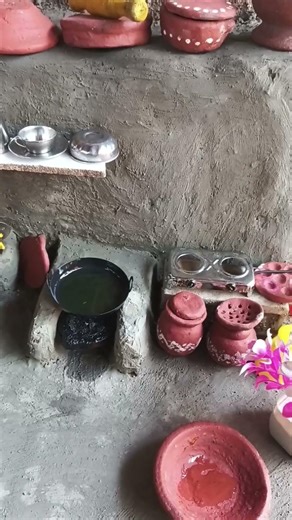 minature kitchen🥰🥰#shortvideo #viral #viralshorts #tinyfood #trending trending shorts #mini #minihou