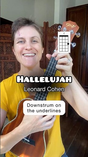 Hallelujah Ukulele Tutorial for Beginners