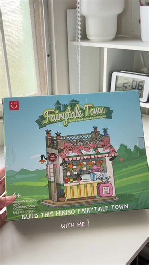 Build a Cute Miniso Fairytale Town with Me!