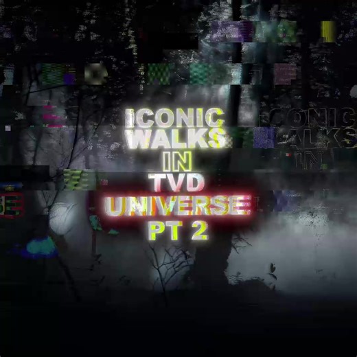 Iconic Walks in TVDU Part 2 || Song: ATROP! #thevampirediaries #thevampirediariesedit #tvdu #tvd #viral